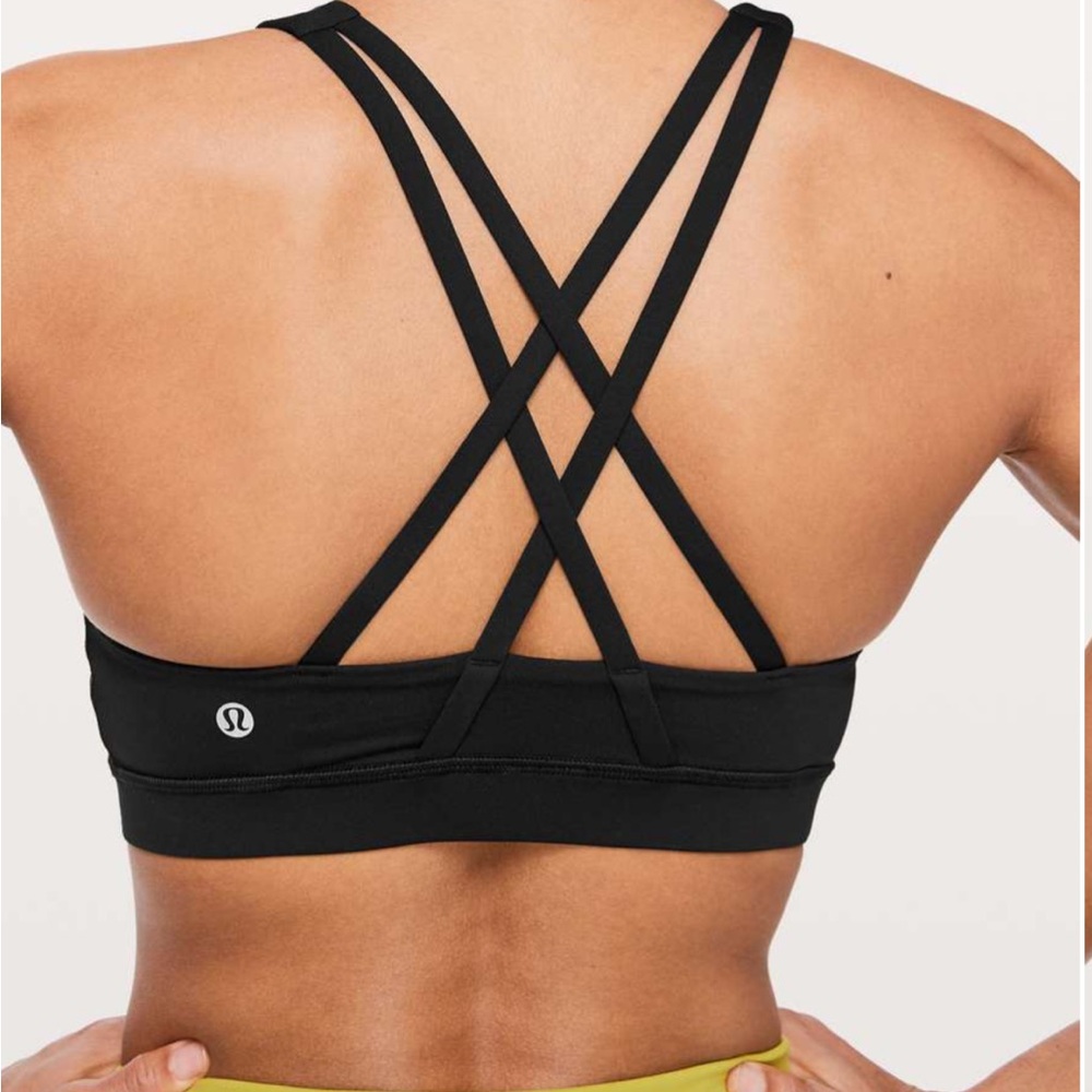 Lululemon high neck energy longline tough bra-medium support